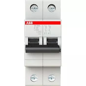 Автоматический выключатель ABB SH202L 1P CN 25 А 4.5 кА 2CDS242001R0254