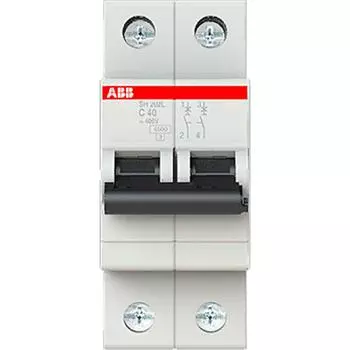 Выключатель автоматический ABB 2 полюса 40 A
