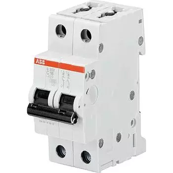 Автоматический выключатель ABB S202 1P N C16 А 6 кА 2CDS252001R0164