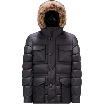 Пуховик мужской черный Moncler