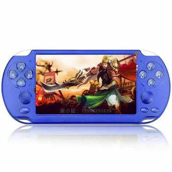Портативная ретро-игровая консоль GBA с диагональю 5,1 дюйма и большим экраном X9 белый