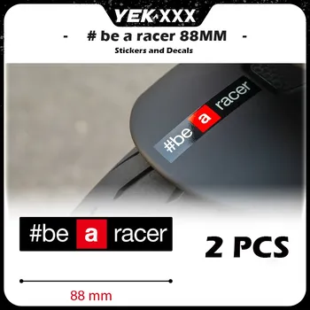 Для Aprilia RS 660 Tuono V4 RSV4 RS457 переднее крыло мотоцикла гоночная наклейка наклейка # Наклейки Be a Racer 88 мм * 2 шт.