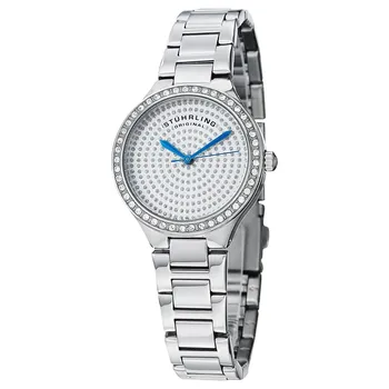 Классические часы Symphony Quartz 32 мм с браслетом из нержавеющей стали STHRLING Original, серебро