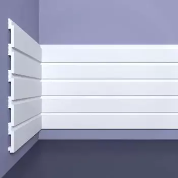 Панель стеновая полистирол ударопрочный Bello Deco СП 03/2 белый 9x200x2000 мм
