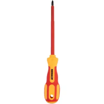 Отвертка крестовая диэлектрическая Rexant 12-4717 PH1x125 мм