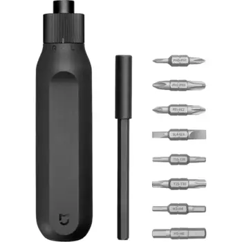 Отвертка реверсивная с набором бит Xiaomi Mi 16-in-1 Ratchet Screwdriver, 16 предметов