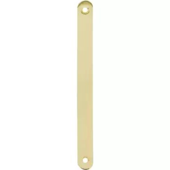 Ответная планка-заглушка Edson EDS-CP Gold 18x196 мм, сталь, цвет золотой