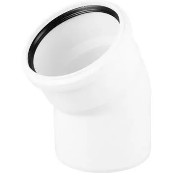 Отвод 110x30° Rehau Raupiano полипропилен 123135