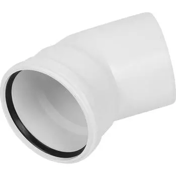 Отвод 110x45° Rehau Raupiano полипропилен 123136