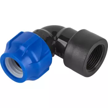 Отвод 90° Valfex 3/4"x20 мм ВР полипропилен