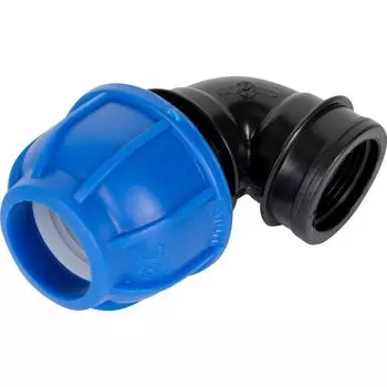 Отвод 90° Unio 3/4"x25 мм ВР полипропилен 83025000000F034