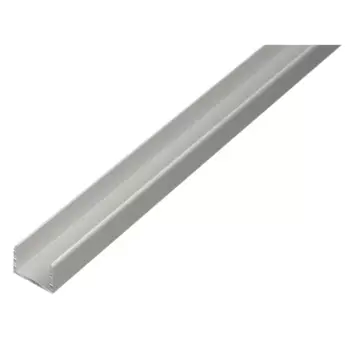 П-профиль Alberts 19.9x15x2x1000 мм, алюминий