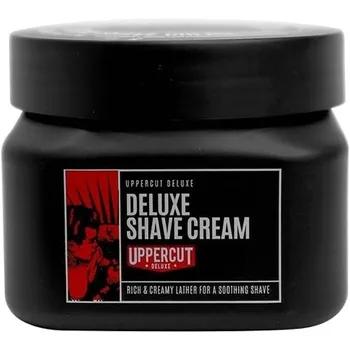 Крем для бритья Uppercut Deluxe помогает предотвратить ожоги от бритвы и увлажняет кожу, обеспечивая гладкое и комфортное бритье. Идеально подходит для сухой и чувствительной кожи, 120 мл.