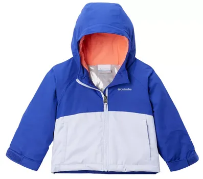 Куртка Columbia для девочек Alpine Action III для малышей, цвет Snowdrift Melang/Clmts Bl