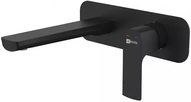Смеситель для раковины без донного клапана Lemark Ursus LM7226BL