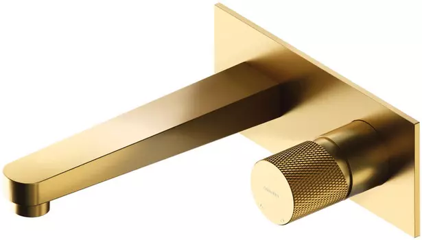 Смеситель для раковины без донного клапана Omnires Contour CT8015GLB