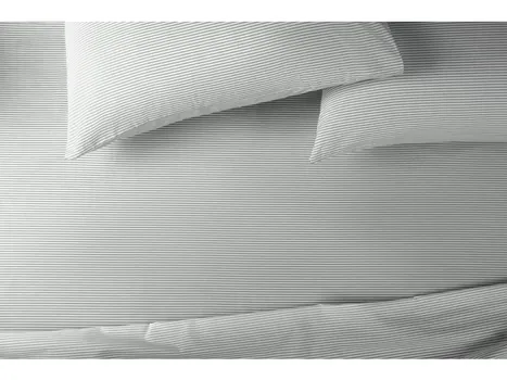 Простыня на резинке Pick&Pair Stripe-Grey 140x200