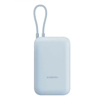 Портативный внешний аккумулятор Xiaomi Mi Power Bank Pocket 10000 mAh/кабель Type-C (P15ZM) (голубой)
