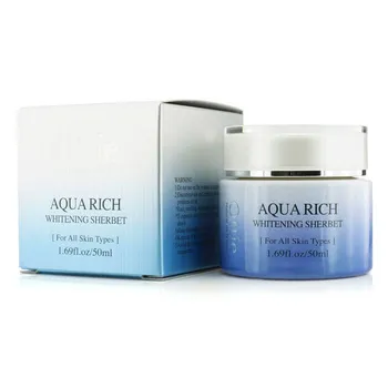Осветляющий крем-шербет Ottie Aqua Rich Whitening Sherbet