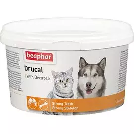 Минеральная смесь Beaphar Dru Cal для кошек и собак с ослабленной мускулатурой (250 г)