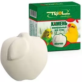 Минеральный камень Triol Standard Яблочко для птиц (6 х 6 х 2,5 см)