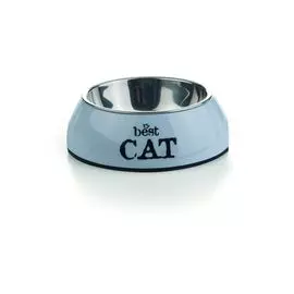 Миска Beeztees Best Cat 2в1 для кошек (160 мл, Серая)