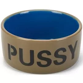 Миска Beeztees Pussy керамическая для кошек 11,5 см (11,5 см, )