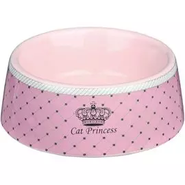 Миска Trixie Princess для кошек (180 мл/ø 12 см, Розовый)
