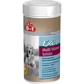 Мультивитамины 8in1 Excel Multi Vitamin Senior для пожилых собак 70 таб