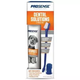 Набор 8in1 Pro-Sense Dental Starter Kit для ухода за зубами собак (3 предмета)