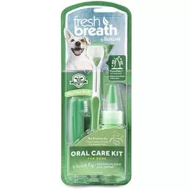 Набор TropiClean Fresh Breath для ухода за зубами собак (59 мл)