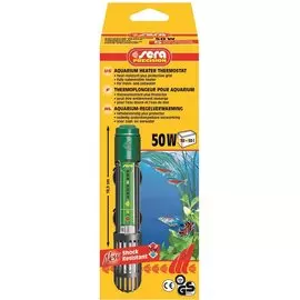 Нагреватель Sera Precision 50 w для аквариумов 30 - 50 л (18,5 см)
