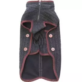 Нано куртка Dog Gone Smart Nano Knit Sweater вязаная для собак (14, Серый)