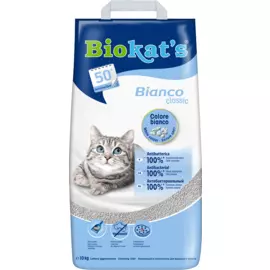 Наполнитель Biokat's Bianco комкующийся для кошек (10 кг,)