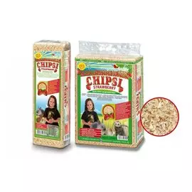 Наполнитель Chipsi Strawberry древесный ароматизированный для грызунов, 15 л (15 л (1 кг), )