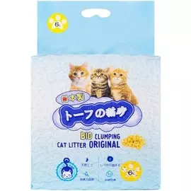 Наполнитель Hakase Arekkusu Тофу комкующийся для кошаего лотка (6 л (2,85 кг))