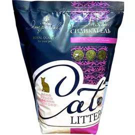 Наполнитель Imperials Cat Litter впитывающий силикагелевый для кошачьего лотка (3,8 л, Красные и белые кристалы)