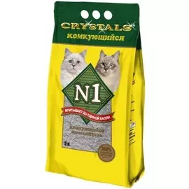 Наполнитель N1 Crystals Комкующийся для кошек (5 л (2 кг),)
