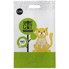 Наполнитель Smart Cat кукурузный для кошек (7,2 л)