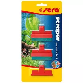 Насадки Sera для скребка Scraper для акрилового стекла (1 лезвие, 2 насадки)
