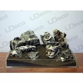 Натуральн камень UDeco Leopard Stone MIX SET "Леопард" набор для аквариумов и террариумов (5-30 см)