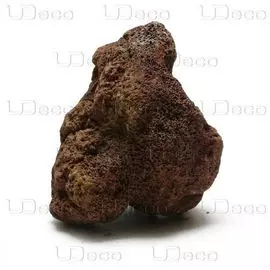 Натуральный камень UDeco Brown Lava "Лава коричневая" для аквариумов и террариумов (M: 15-25 см)