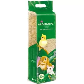 Опилки AromatiPet хвойные для грызунов и птиц (20 л, (890 г))