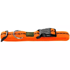 Ошейник Hunter Power Grip оранжевый для собак (M: 30-45 см, Оранжевый)