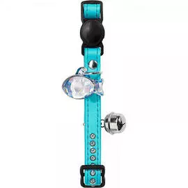 Ошейник Hunter Smart Modern Luxus со стразами для кошек (Бирюзовый)