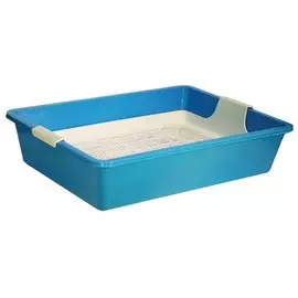 Лоток Zooexpress 11090 Кис глубокий для кошек (41 х 30 х 9 см, В заказе будет случайный цвет)