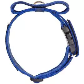 Ошейник Julius-K9 Color &amp; Gray закрытая ручка, скрытый локер синий для собак (47-67 см, 5 см, Синий)