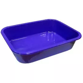 Лоток Zooexpress 11150 Leader для кошек (45,5 х 34 х 10 см, В заказе будет случайный цвет)