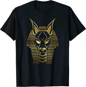 Футболка унисекс Anubis Ancient Egypt и Gold Great S
