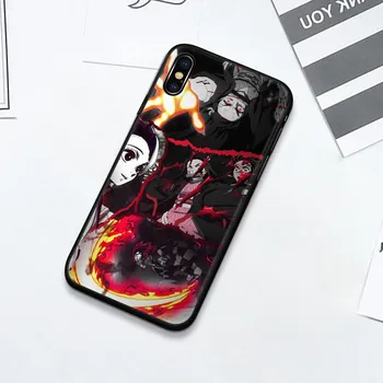 TPU Silicone Phone Japan Demon Slayer Kimetsu No Yaiba Case for IPhone 11 12 13 14 Pro XR XS MAX X 7 8 6 14 Plus Cartoon Cover iPhone 6 6s